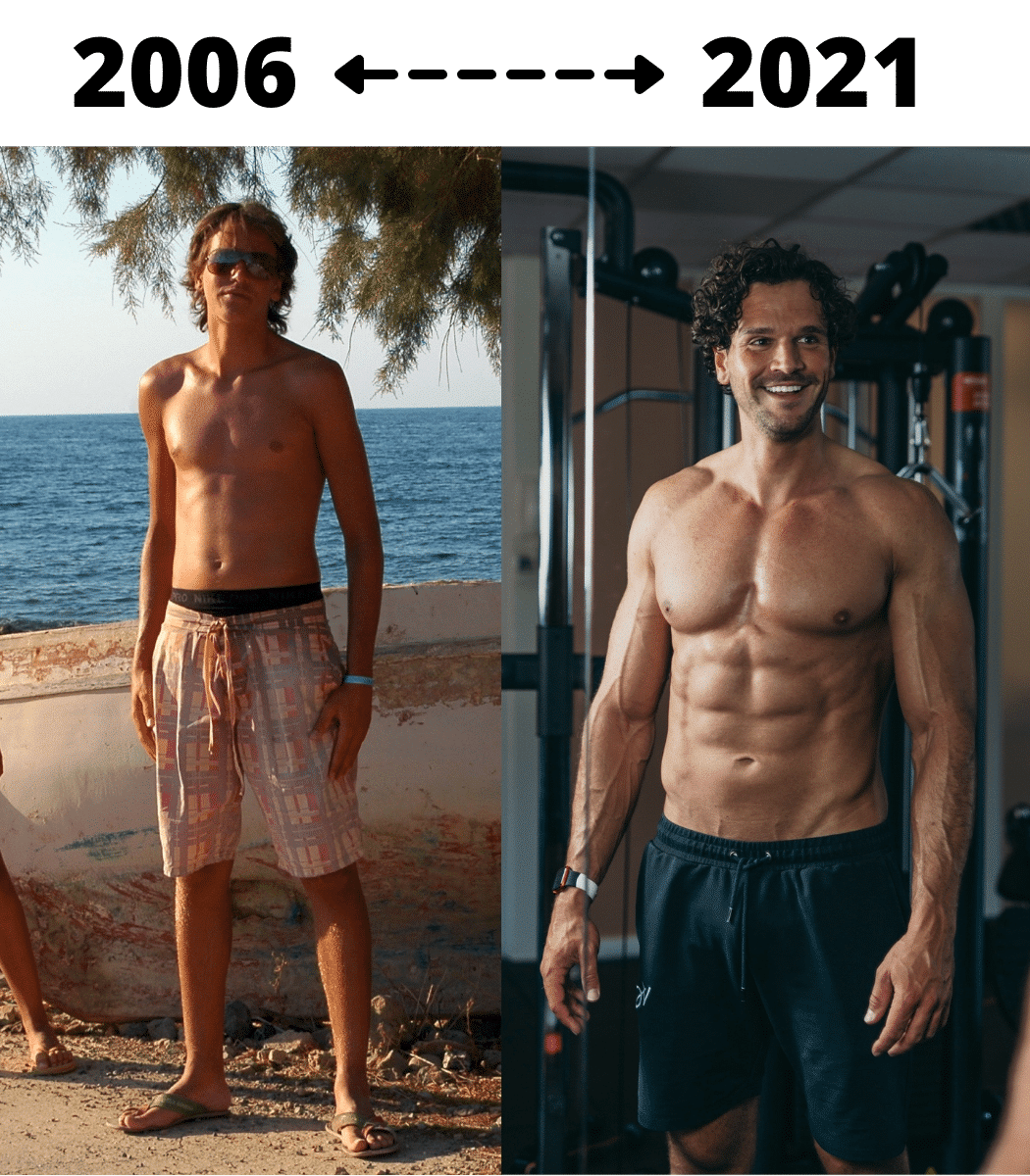 David Vorderman 15 jaar transformatie
